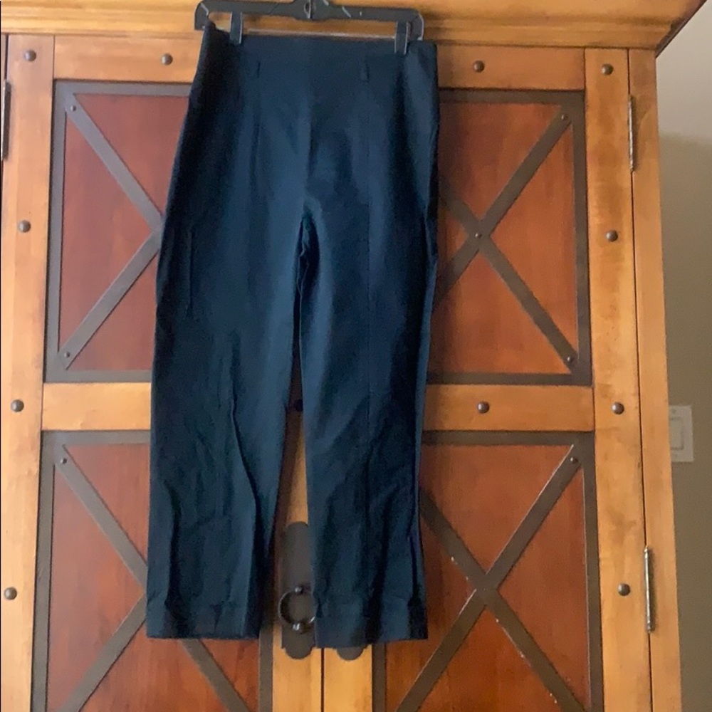 Moschino Black Capri Pants SZ 10